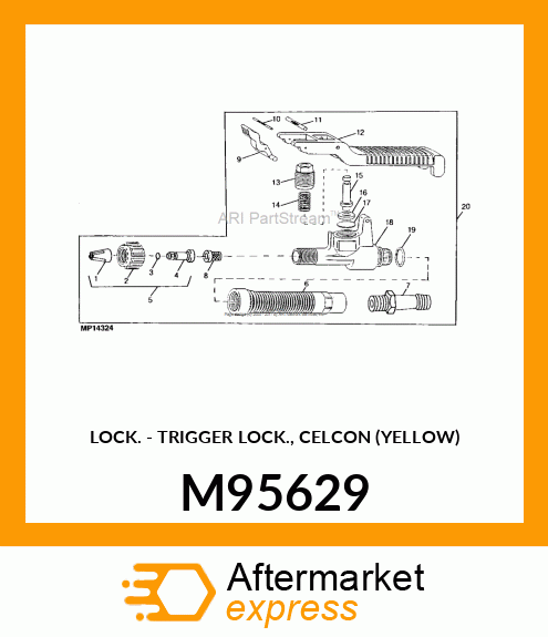 Lock M95629