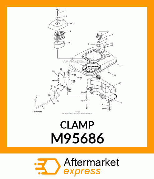 Clamp M95686