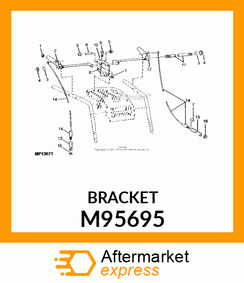 Bracket M95695