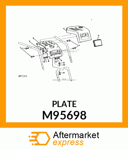 Plate M95698