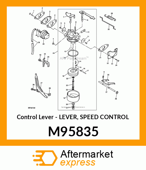 Control Lever M95835