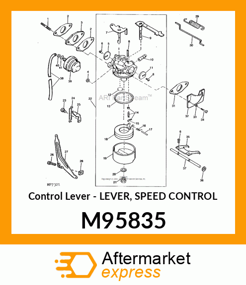 Control Lever M95835