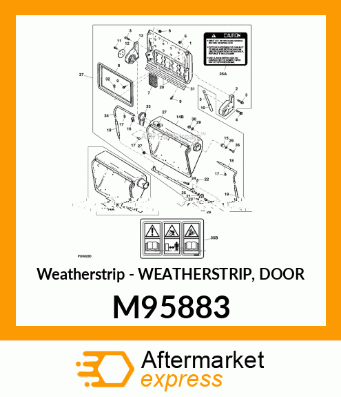 Weatherstrip M95883