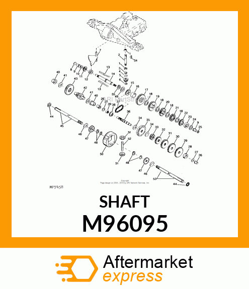 Shaft Brake 4 Keyed M96095