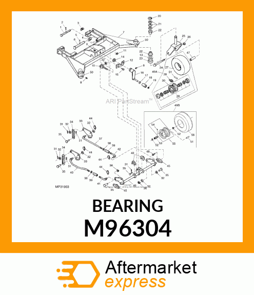 Bearing M96304
