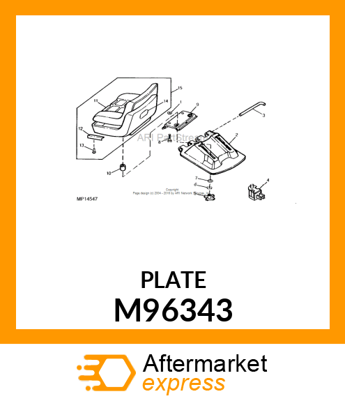 Bracket M96343