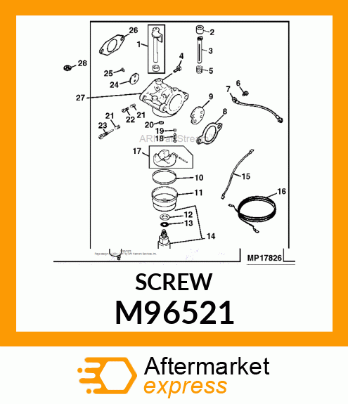 Screw M96521