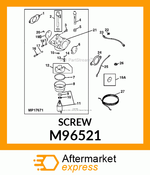 Screw M96521