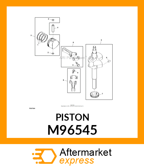 PISTON M96545