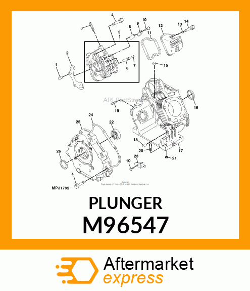 GUIDE, VALVE M96547