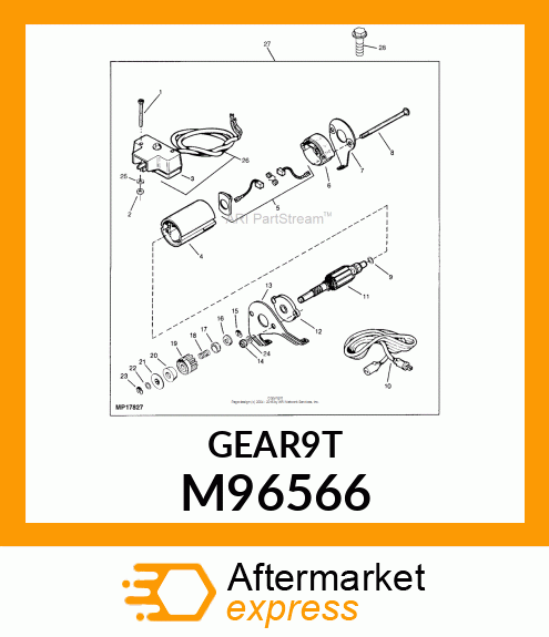 Gear M96566