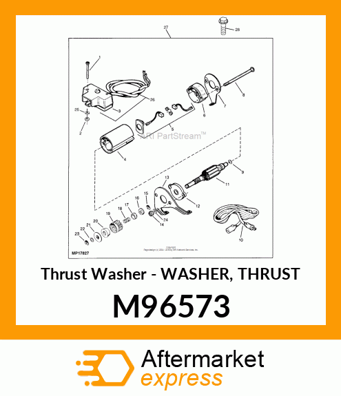 Thrust Washer M96573
