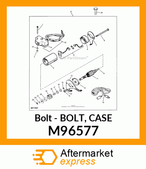 Bolt M96577