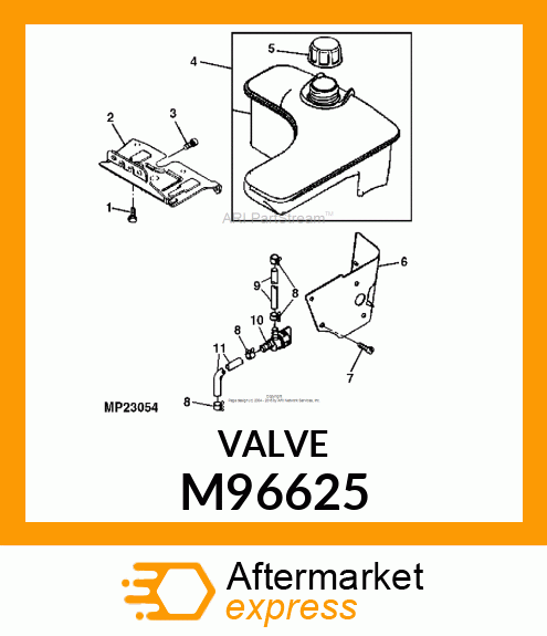 VALVE, FUEL SHUT M96625