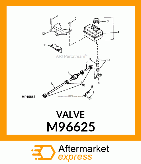 VALVE, FUEL SHUT M96625