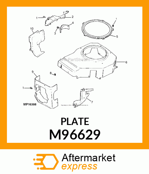 Plate M96629