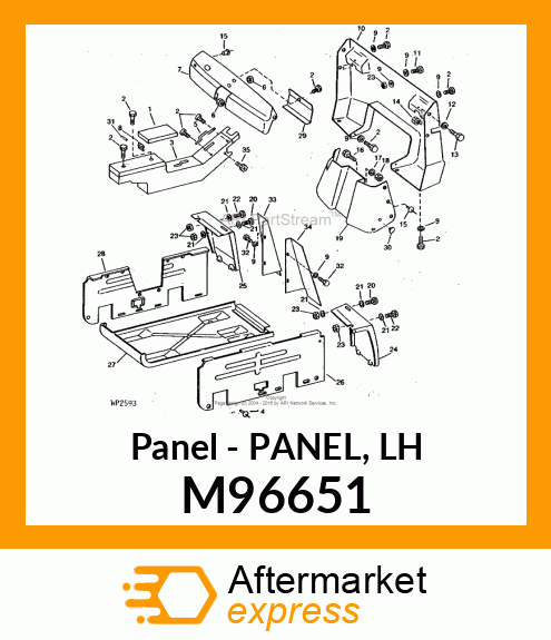 Panel - PANEL, LH M96651