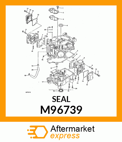 SEAL, OIL M96739