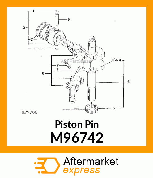 Piston Pin M96742