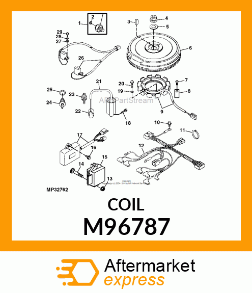 COIL, PULSING M96787