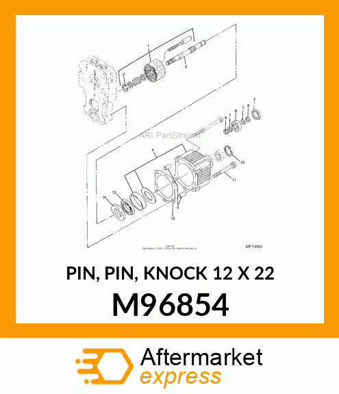 PIN, PIN, KNOCK 12 X 22 M96854