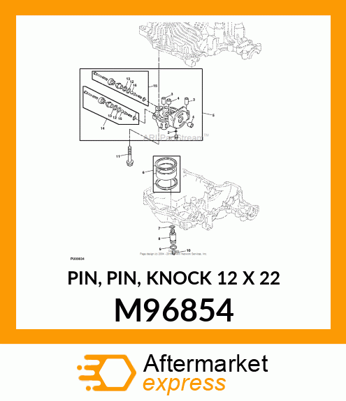 PIN, PIN, KNOCK 12 X 22 M96854