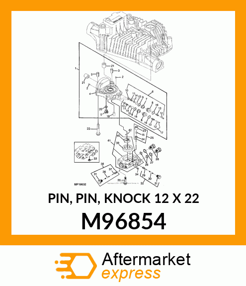 PIN, PIN, KNOCK 12 X 22 M96854