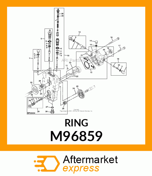 PACKING, PACKING 1015 M96859