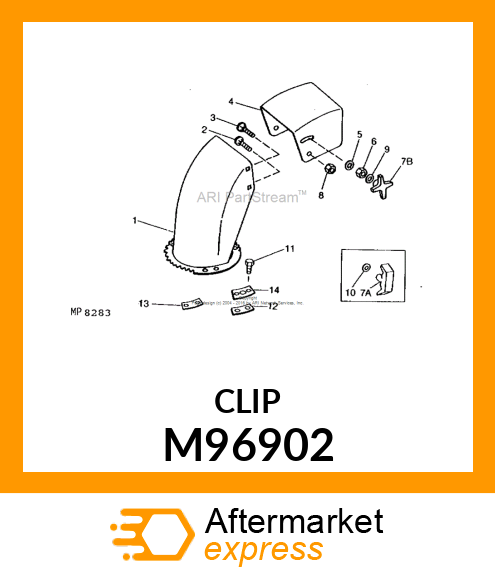 CLIP, SMALL M96902