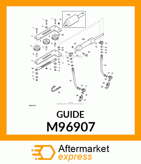 SPACER, SLEEVE M96907