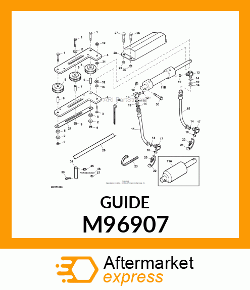 SPACER, SLEEVE M96907