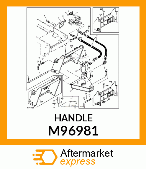 GUIDE, HOSE M96981