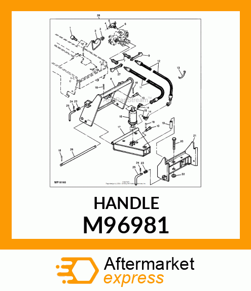 GUIDE, HOSE M96981