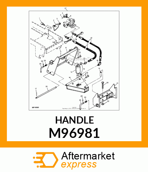 GUIDE, HOSE M96981