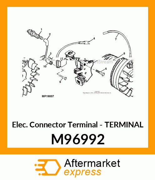 Elec. Connector Terminal M96992
