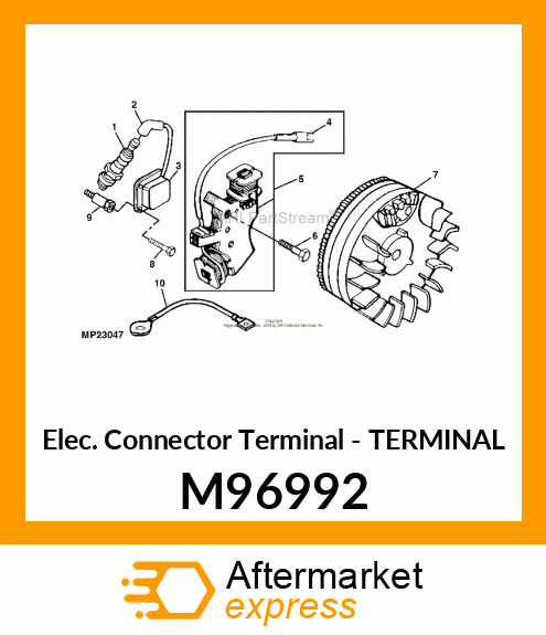 Elec. Connector Terminal M96992