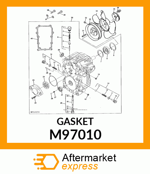 GASKET (HOUSING) M97010