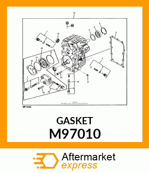 GASKET (HOUSING) M97010