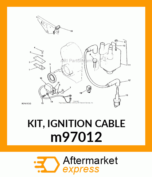 KIT, IGNITION CABLE m97012