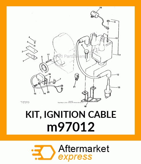 KIT, IGNITION CABLE m97012