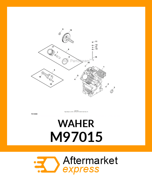 SHIM, CAMSHAFT M97015