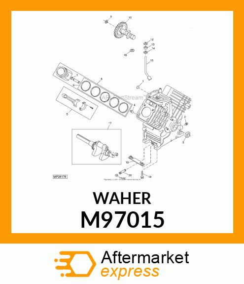 SHIM, CAMSHAFT M97015