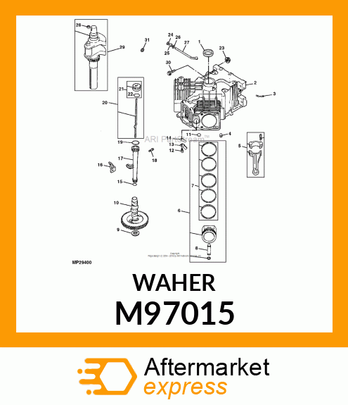 SHIM, CAMSHAFT M97015