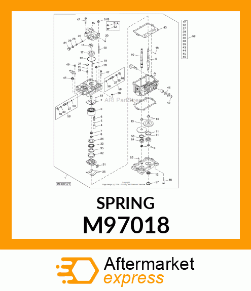 SPRING M97018