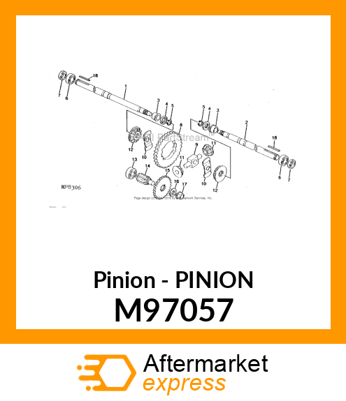 Pinion M97057