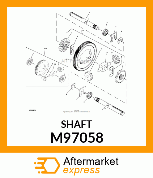 Shaft M97058