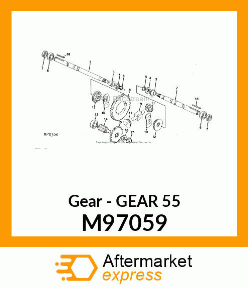 Gear 55 M97059