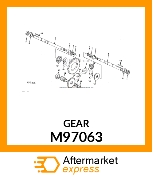 Gear M97063