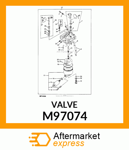 CARBURETOR M97074