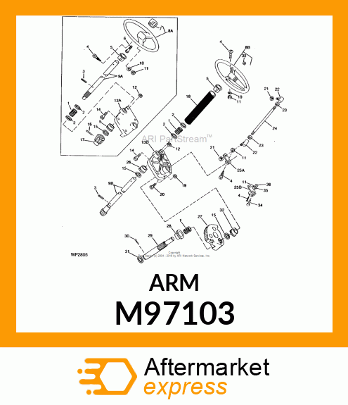 Pitman Arm M97103